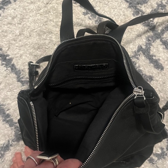 Black Leather backpack